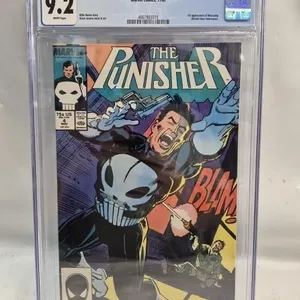 Punisher #4 CGC 9.2 (Marvel, 1987) 1st Microchip