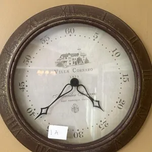 Villa cornaro wall clock approx 14 in battery