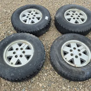 4 - 235/85R16 Tires & Rims