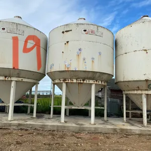 Freisen 50 tonne fertilizer/grain hopper bin, south Freisen bin is LOT 19
