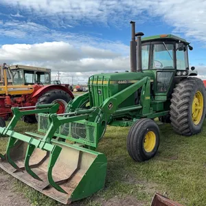 JD 4440 2WD TRACTOR w/ 158 7' LOADER BUCKET & GRAPPLE - s/n 068190RW