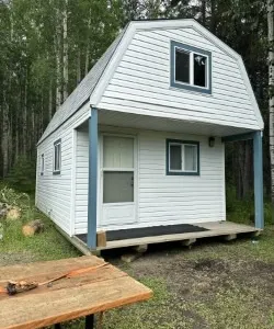 14'X24' LOFTED BARN SHED BUNKIE - SOLD OFFSITE BUCK LAKE, AB