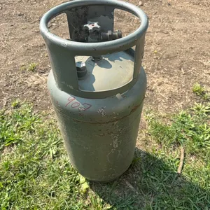 80 pound LP tank – has some propane in it