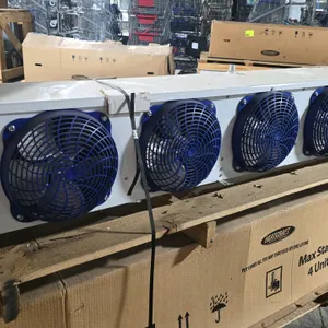 2017 (Never used) Heatcraft/Hillphoenix LCA6260AEB 5-fan low-profile walk-in unit evaporator. Features air defrost, 6FPI fins per inch, 26,000 BTUH. E