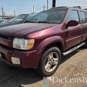 2002 INFI QX4 UP JNRDR09Y22W261050