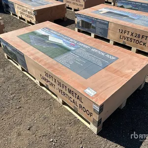 2026 AGR MC2030 20 ft x 30 ft Metal Carport (Unused)