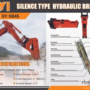 2026 GIYI GY-SB45 Skid Steer Breaker (Unused)