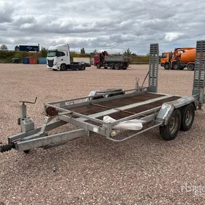 2002 Amca Noval T/A Remorque Porte Vehicules Flatbed Trailer