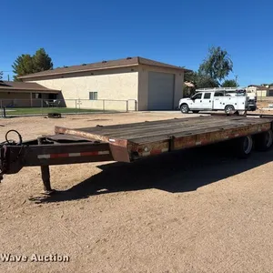 1979 Miller R0560 equipment trailer