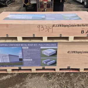 AGR-MS3640 Shipping Container Metal Roof Kit
 UNRESERVED
