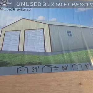 AGR-MS3150 31'x50' Metal Storage Building
 UNRESERVED
