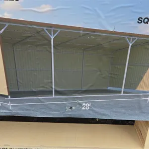 Rhino AGR-LS1228 12'x28' Metal Livestock Shed
 UNRESERVED