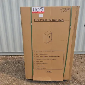 Fire Proof 40 Gun Safe w/ Electronic Lock
 UNRESERVED