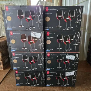 (8) Boxes of President's Choice Crystal Stemmed Wine Glass
 UNRESERVED