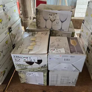 (9) Assorted Boxes of Wine and Champagne Glassware
 UNRESERVED