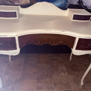 Ornate Victorian Vanity / Secretariat Desk