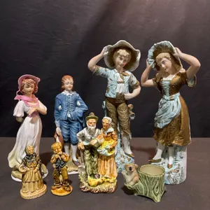 Porcelain Figures Including Limited Edition Japan and Irish-Made