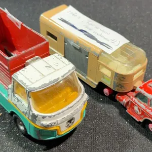 Corgi Toys Die-Cast Turbine Trucks, Lot of 3, 1960s