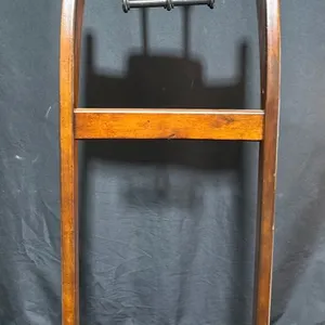 Wood and Metal Gentleman's Valet Stand