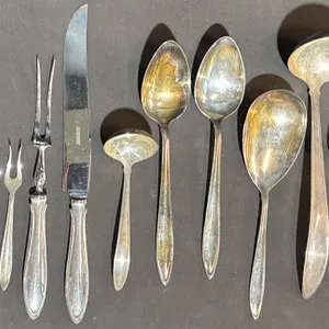 Silver-Plated Flatware and Serving Utensils Collection