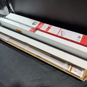4 Project Source 1 Inch Cordless Vinyl Mini Blinds