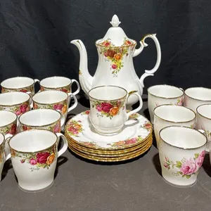 Royal Albert Old Country Roses & Summer Beauty Tea Set