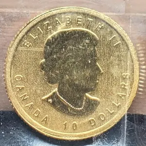 1812-2012 1/4 Oz. Gold Canada $10 BU