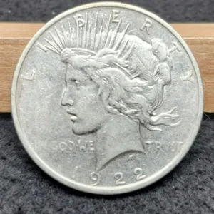 1922-D Peace Dollar XF