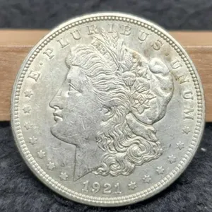 1921-D Morgan Dollar AU