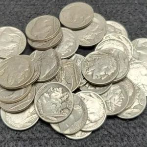 (34) Full Date Buffalo Nickels