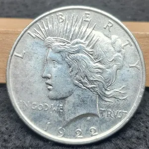 1922 Peace Dollar Unc.