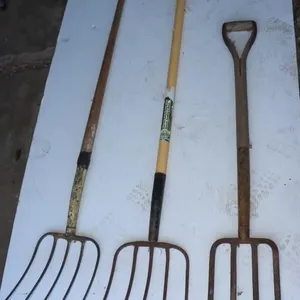 3 Forks: 2) 5 Tine, 1) 4 Tine