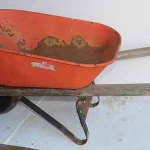 Metal Wheelbarrow 38" Long 25"x11"