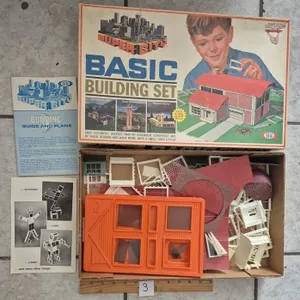 Vintage Ideal Toy Building Set