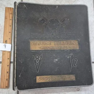 1938-41 Ford Service Bulletin Book