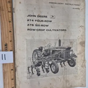 1960s John Deere Cultivator Manual
