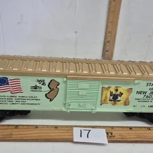 1976 Lionel Train Car State of New Jersey