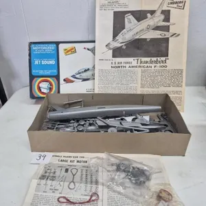 Vintage Model Airplane F-100 Made in USA