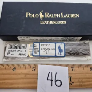 Vintage Polo Crocodile Watch Band NIB