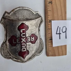 Vintage Knights Templar Belt Buckle
