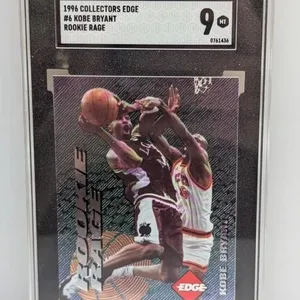 1996 Collectors Edge Card #6 Kobe Bryant RC SGC 9