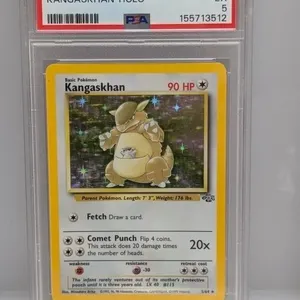 1999 Pokemon Jungle Kangaskhan Holo #5 PSA 5
