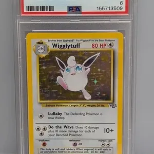 1999 Pokemon Jungle Wigglytuff Holo #16 PSA 6