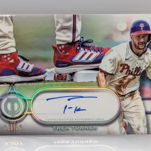 92/99 2026 Topps Tribute Trea Turner Auto TTC-TT