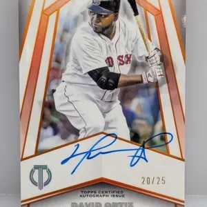 20/25 2026 Topps Tribute David Ortiz Auto PTGA-DO
