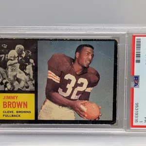 1962 Topps Jim Brown #28 PSA1