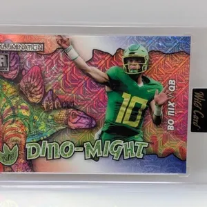 2023 Wild Card Dino Might Parallel Bo Nix RC 2/3