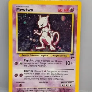 Pokemon 2000 Mewtwo Holo 10