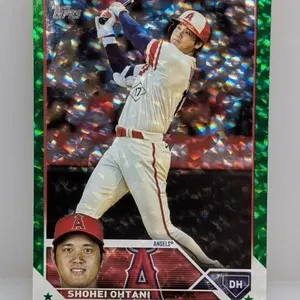 2023 Topps Green Border Shohei Ohtani 004/499 #600