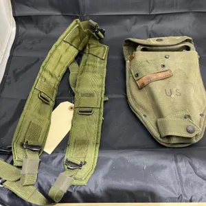 Military E Tool in Pouch - Shoulder Straps